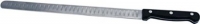 Нож для для нарезки рыбы с черной пластиковой ручкой, нерж.сталь 6512300 WAS (Германия)