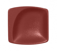 Салатник прямоуг. 7.8x7.4см., 3 cl., фарфор, NeoFusion Magma(красный), шт NFMZMS08DR RAK Porcelain (ОАЭ)