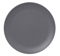 Тарелка круглая d=24 см., плоская, фарфор, NeoFusion Stone(серый), шт NFNNPR24GY RAK Porcelain (ОАЭ)