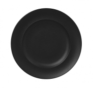Тарелка круглая d=33 см., плоская, фарфор, NeoFusion Volcano(черный), шт NFCLFP33BK RAK Porcelain (ОАЭ)