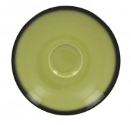 Блюдце круг. d=15 см., для чашки 20,23 cl, фарфор,цвет салатный, Lea, шт LECLSA15LG RAK Porcelain (ОАЭ)