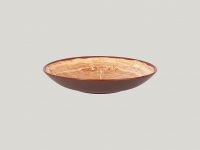  Тарелка "Coupe" круг.красно-коричневая d=23h=4 см., 69cl. глубокая, фарфор, WoodArt, шт WDNNDP23TB RAK Porcelain (ОАЭ)