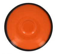Блюдце круг. d=13 см., для чашки 9cl, фарфор,цвет оранжевый, Lea, шт LECLSA13OR RAK Porcelain (ОАЭ)