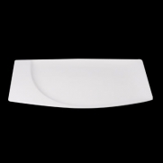 Тарелка прямоугольная 20x13 см., плоская, фарфор, Mazza, шт MZRP20 RAK Porcelain (ОАЭ)