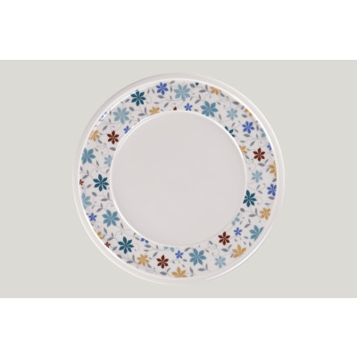 Тарелка круглая плоская d=20 см., с бортом , фарфор, Ease-Summer, RAK Porcelain, ОАЭ EAFP20D207 RAK Porcelain (ОАЭ)