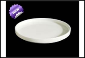 Тарелка c высоким бортом Royal White