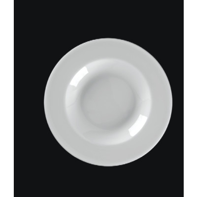  Тарелка круглая с бортом d=28 h=3.5 см., 383мл, фарфор, Bravura, RAK Porcelain, ОАЭ BCBVDP28  RAK Porcelain (ОАЭ)