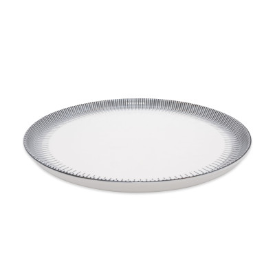 Тарелка круглая борт вертикальный d=15 см., плоская, фарфор, Vua GBSBLB15DUR30527  GURAL (Турция)