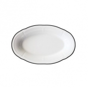 Line Black Блюдо овальное 21см 331659 ID Fine