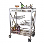 Тележка сервировочная,нержавеющая сталь  SCBT 40223 P.L. Proff Cuisine