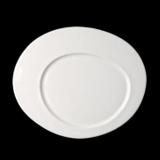 Тарелка "Cayenne" овальная 34x28 см., плоская, фарфор, AllSpice, шт SPEG36 RAK Porcelain (ОАЭ)