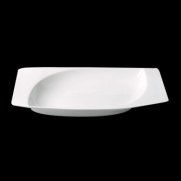 Тарелка прямоугольная 26x17 см., глубокая, фарфор, Mazza, шт MZEP26 RAK Porcelain (ОАЭ)