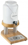 Диспенсер для молока, подставка дерево, колба металл 10840 APS (Германия)