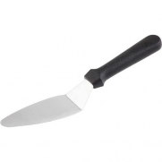 Лопатка кондитерская с изгибом, нерж.сталь,ручка- пластик,цвет черный 88931 APS (Германия)