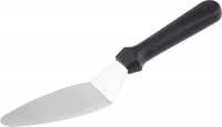 Лопатка кондитерская с изгибом, нерж.сталь,ручка- пластик,цвет черный 88932 APS (Германия)