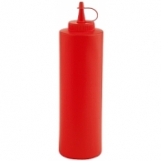 Бутылка для соуса, пластик,цвет красный 93156 APS (Германия)