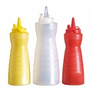 Бутылка для соуса, пластик,цвет красный 93241 APS (Германия)