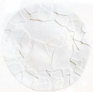 Тарелка с декором керамической мозаики  V0122-0129MAT Pordamsa (Испания)