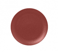 Тарелка круг. d=21 см., плоская, фарфор, NeoFusion Magma(красный), шт NFNNPR21DR RAK Porcelain (ОАЭ)