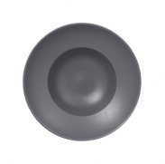 Тарелка круглая d=23 см., глубокая, фарфор, NeoFusion Stone(серый), шт NFCLXD23GY RAK Porcelain (ОАЭ)