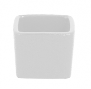 Емкость  для подачи низкая 5.5х4.5см., 6 cl., фарфор, NeoFusion Sand(белый), шт NFOPSD02WH RAK Porcelain (ОАЭ)