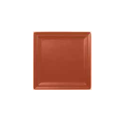 Тарелка квадратная  30 см., плоская, фарфор, NeoFusion Terra(коричневый), шт