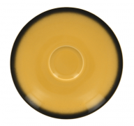Блюдце круг. d=15 см., для чашки 20,23 cl, фарфор,цвет желтый, Lea, шт LECLSA15NY RAK Porcelain (ОАЭ)
