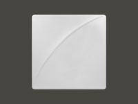 Тарелка квадратная 27х27 см., плоская, фарфор, Moon, шт MOSP27 RAK Porcelain (ОАЭ)