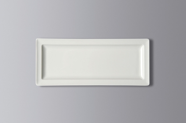 Тарелка прямоугольная 33x23 см., плоская, фарфор, Classic Gourmet, шт