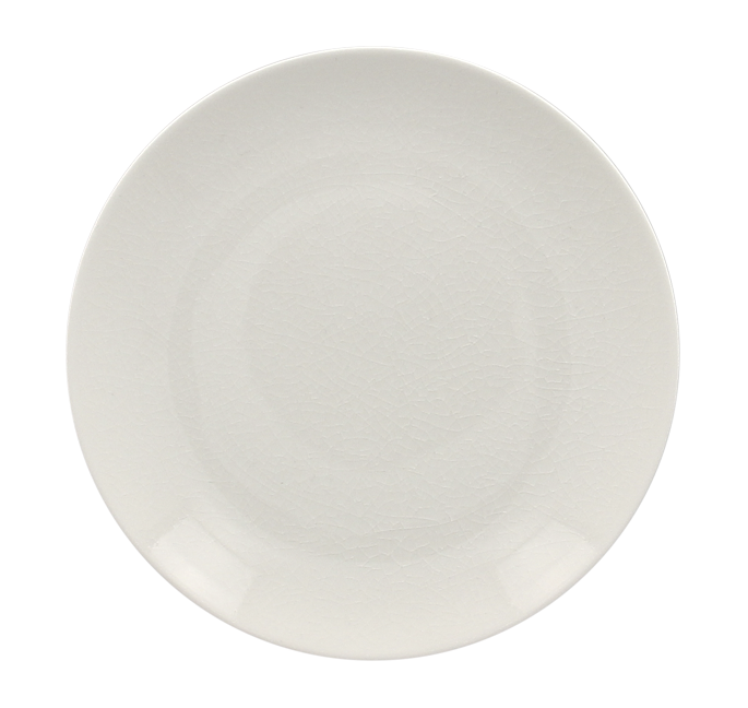 Тарелка круг. d=27 см., плоская, фарфор,цвет белый, Vintage, шт