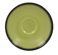 Блюдце круг. d=13 см., для чашки 9cl, фарфор,цвет салатный, Lea, шт LECLSA13LG RAK Porcelain (ОАЭ)