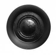 Блюдце круг. d=17  см., для чашки EDCU30,и кружки EDMU30, фарфор,цвет черный, Edge, шт EDSA17 RAK Porcelain (ОАЭ)