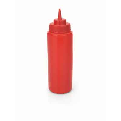 Бутылка для соуса красная 0.95лмл., пластик 3736000 WAS (Германия)