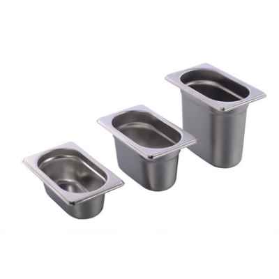 Гастроемкость стандартная, 1л., GN1/9-176x110h=100мм., нерж.сталь 819-4 Gerus (Германия)