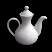 Емкость в виде чайничка 12 cl., для масла или уксуса, фарфор, Nano, шт NNOV12 RAK Porcelain (ОАЭ)