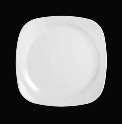 Тарелка квадратная 17 см., плоская, фарфор, Ska, шт