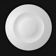 Тарелка круглая d=24 см., плоская, фарфор, Pixel, шт PXFP24 RAK Porcelain (ОАЭ)